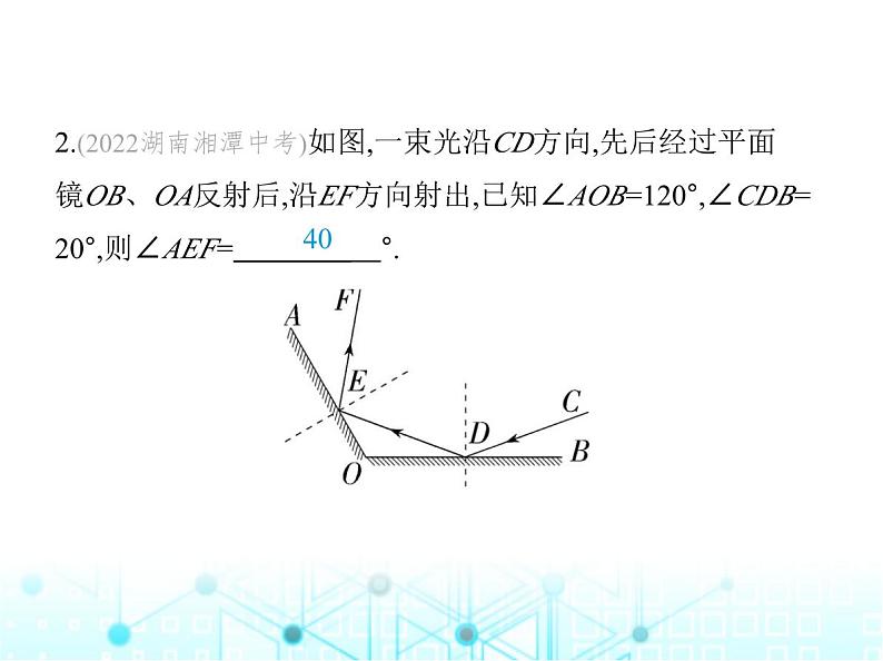 人教版八年级数学上册专项素养综合练(九)跨学科专题课件03
