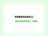 華東師大版七年級(jí)數(shù)學(xué)上冊(cè)專(zhuān)項(xiàng)素養(yǎng)綜合練(三)代數(shù)式中的規(guī)律探究練題型課件