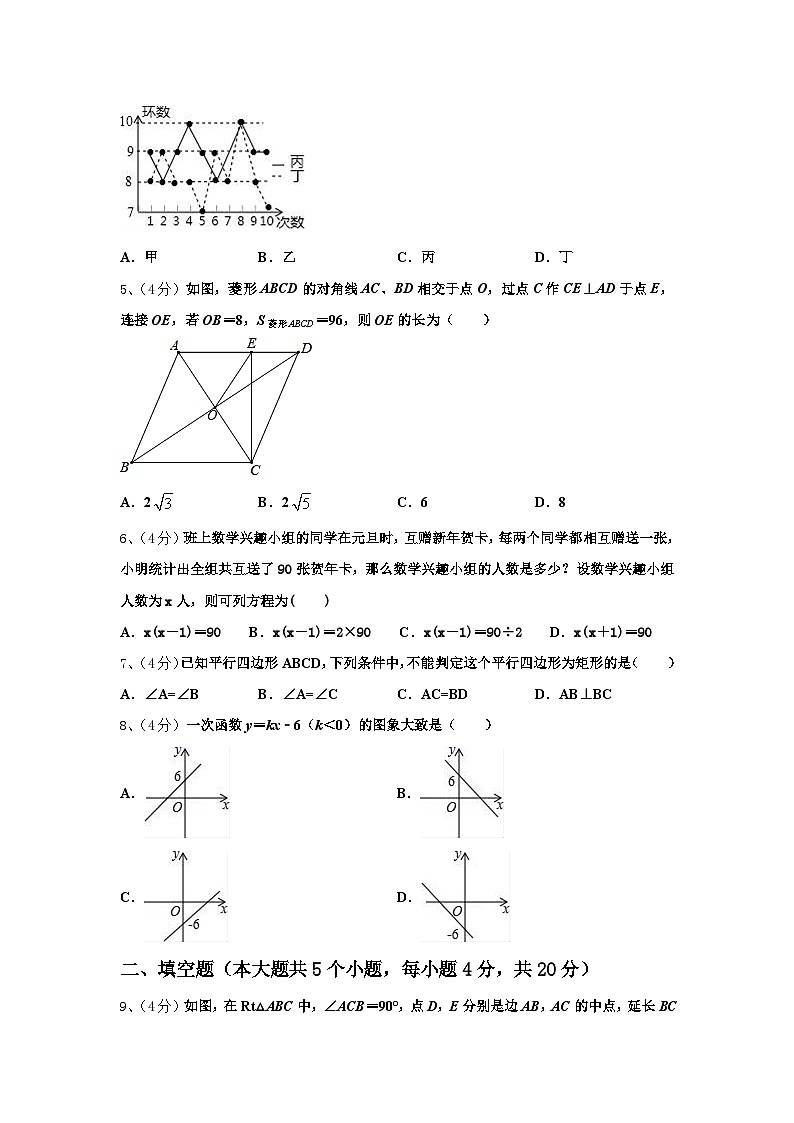 2024-2025学年湖南省长沙市湖南师大附中博才实验中学九年级数学第一学期开学统考试题【含答案】02