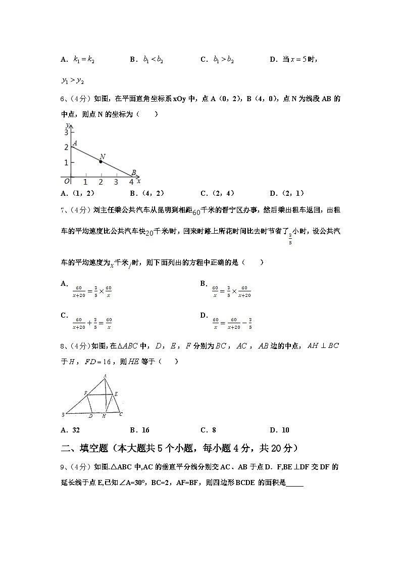 2024-2025学年湖南省长沙市湖南师大附中高新实验中学数学九上开学综合测试试题【含答案】02