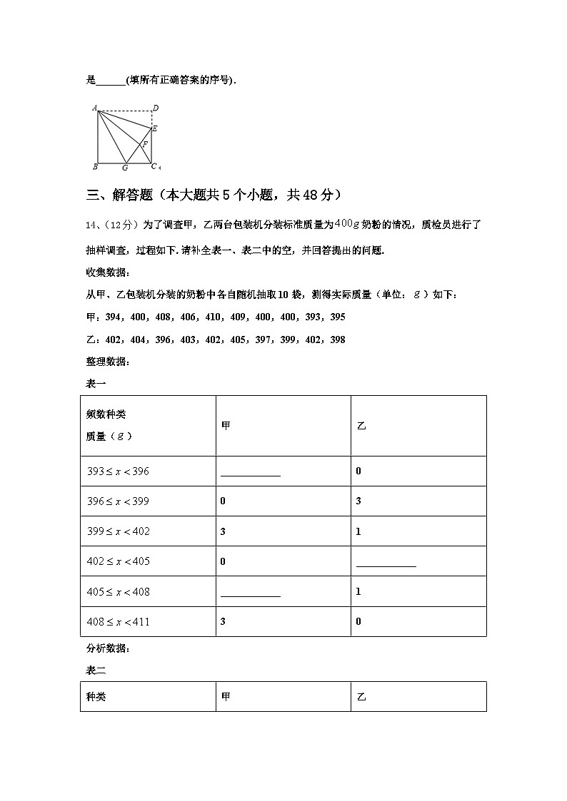 2024-2025学年湖南省长沙市教科所数学九年级第一学期开学教学质量检测模拟试题【含答案】第3页