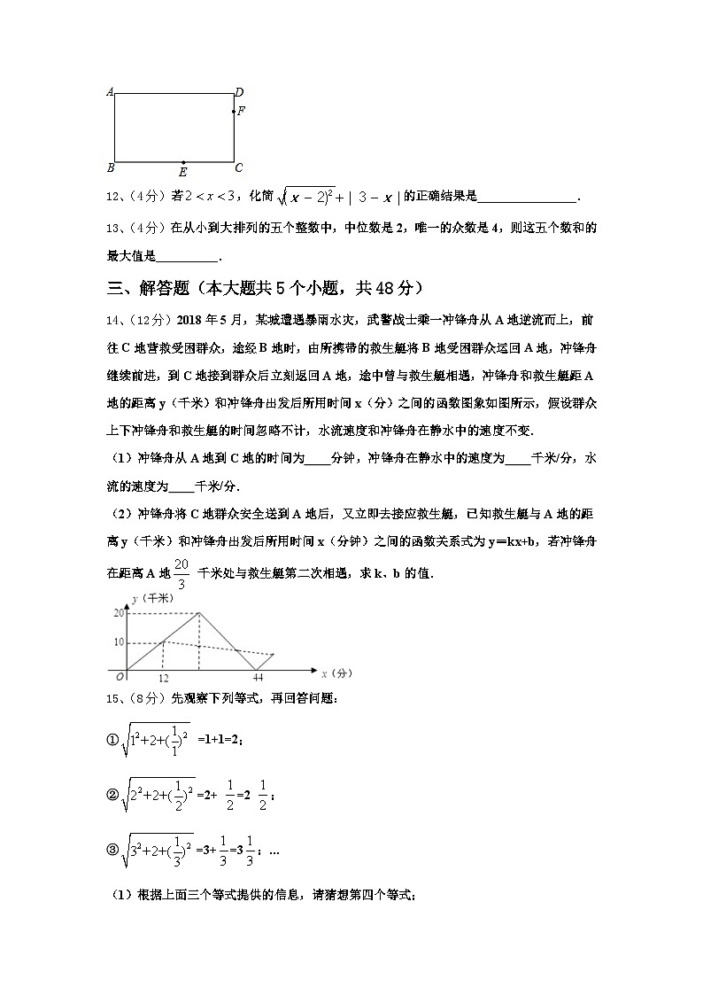 2024-2025学年湖南省长沙雅礼集团九上数学开学监测试题【含答案】03