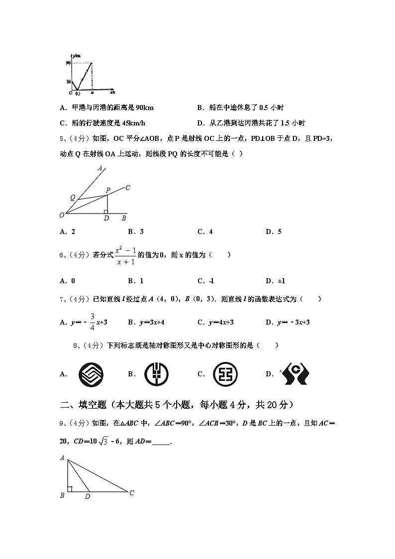 2024-2025学年吉林省长春市东北师大附中(明珠校区)数学九上开学质量检测试题【含答案】第2页