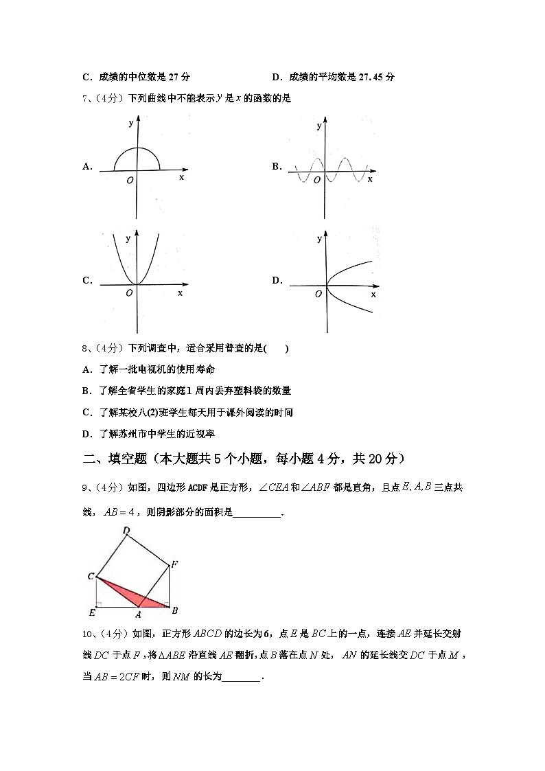 2024-2025学年江苏省金坛市数学九上开学考试模拟试题【含答案】第2页
