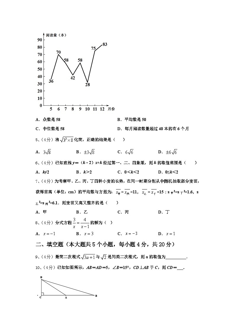 2024-2025学年江苏省数学九年级第一学期开学质量跟踪监视模拟试题【含答案】第2页