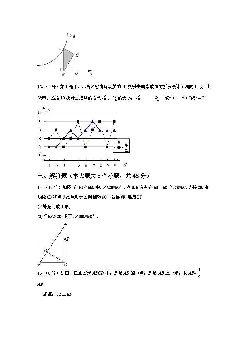 2024-2025学年江苏省盐城市初级中学数学九年级第一学期开学统考试题【含答案】第3页