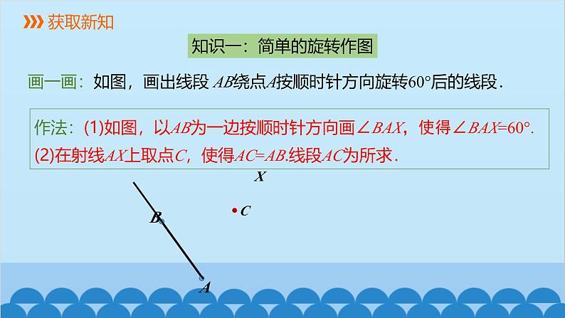 23.1 第2课时 旋转作图 人教版数学九年级上册课件第4页