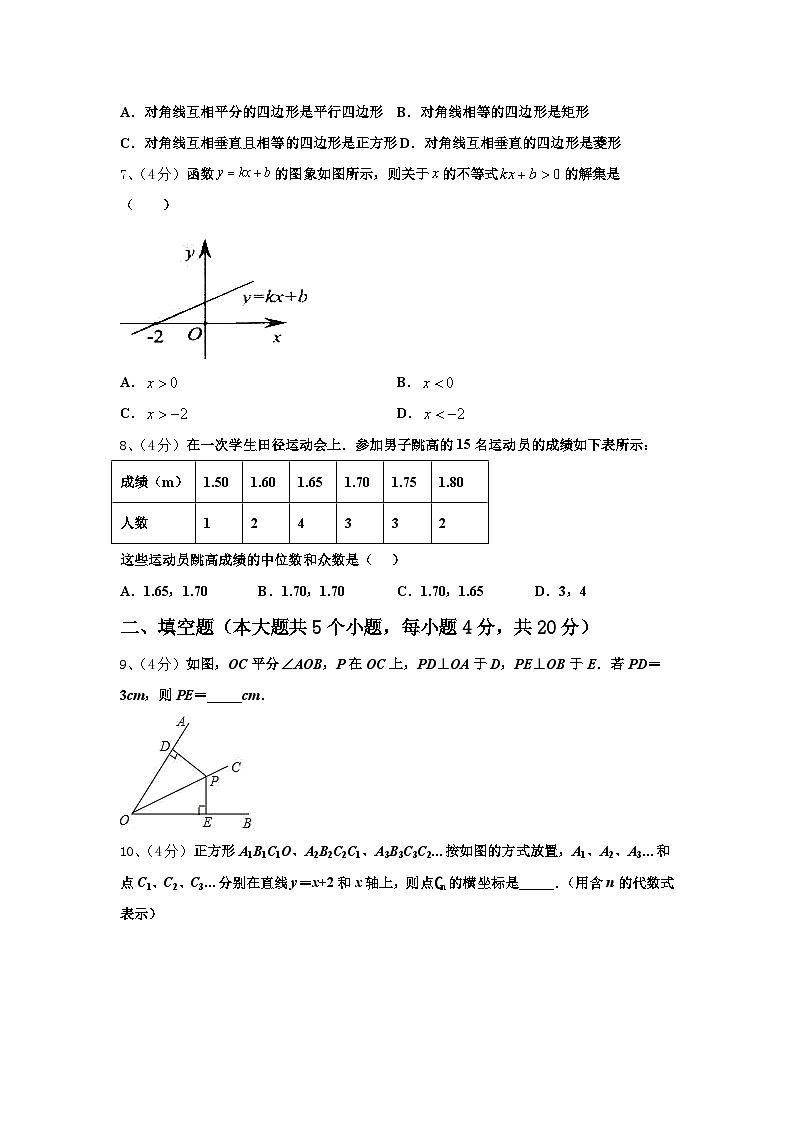2024-2025学年临沂市重点中学数学九上开学统考模拟试题【含答案】02