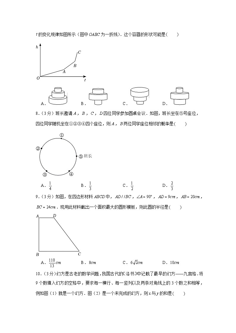 2022年 湖北省 武汉市 数学 中考真题第2页