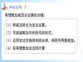华东师大版（2024）七年级数学上册1.8.2 加法运算律在加减混合运算中的应用 同步课件