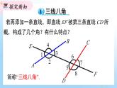 华东师大版（2024）七年级数学上册4.1.3 同位角、内错角、同旁内角 同步课件