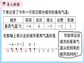 华东师大版（2024）七年级数学上册1.2.2 在数轴上比较有理数的大小 同步课件