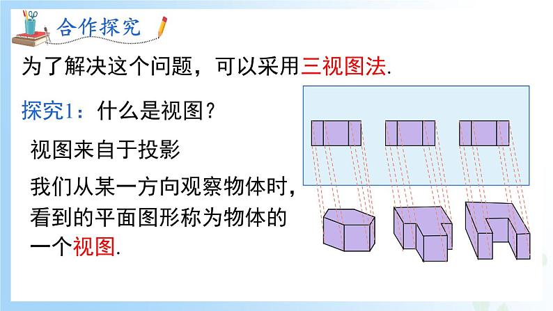 华东师大版（2024）七年级数学上册3.2.1 第2课时 三视图 同步课件第5页
