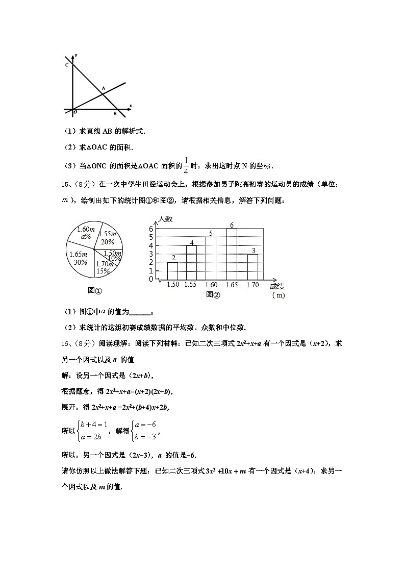 2024-2025学年山东省禹城市九上数学开学达标测试试题【含答案】第3页