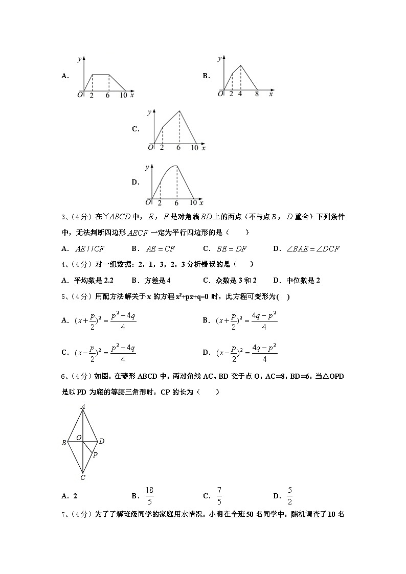 2024-2025学年山东省淄博市博山九上数学开学综合测试试题【含答案】第2页