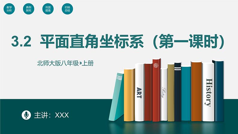 3.2 平面直角坐标系（第一课时）（同步课件）八年级数学上册同步课堂（北师大版）01