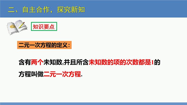 5.1 认识二元一次方程组（同步课件）八年级数学上册同步课堂（北师大版）第8页