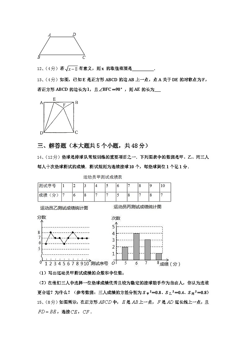 2024-2025学年四川省达州开江县联考九上数学开学达标检测试题【含答案】03