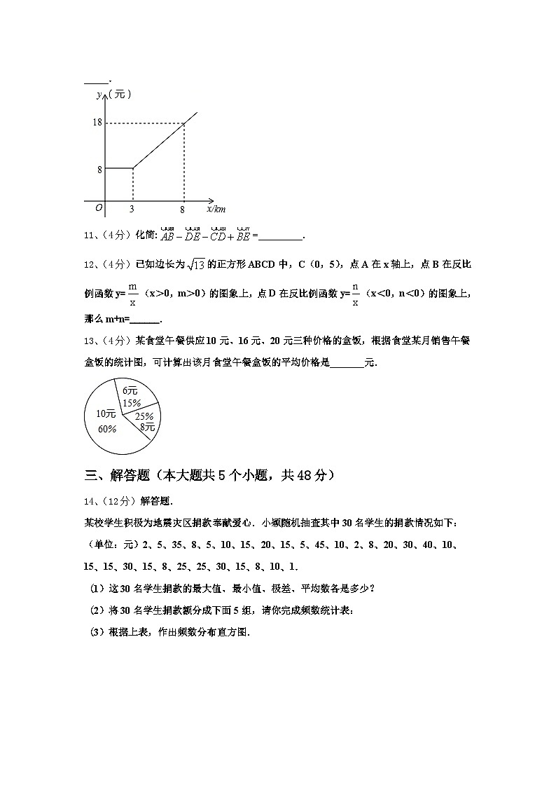 2024-2025学年浙江省义乌市六校考九上数学开学综合测试试题【含答案】03