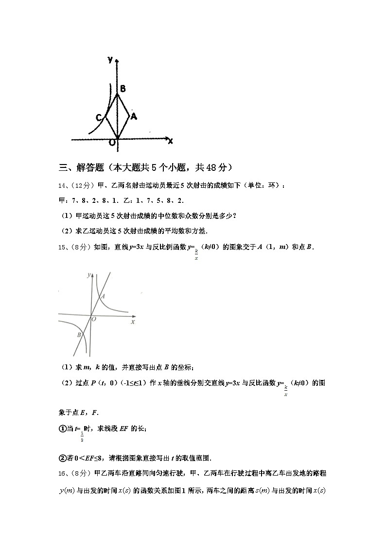 2024年安徽省安庆市安庆九一六校九上数学开学学业质量监测试题【含答案】第3页