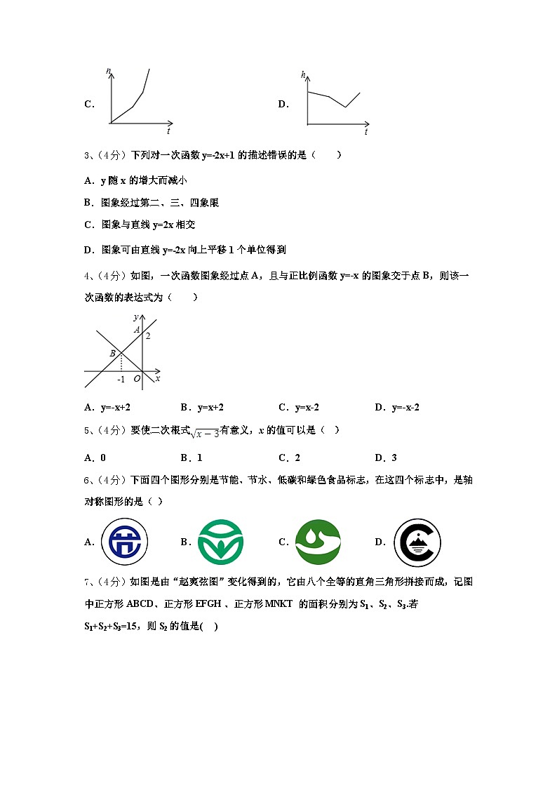 2024年安徽省阜阳市郁文中学九年级数学第一学期开学达标检测模拟试题【含答案】02