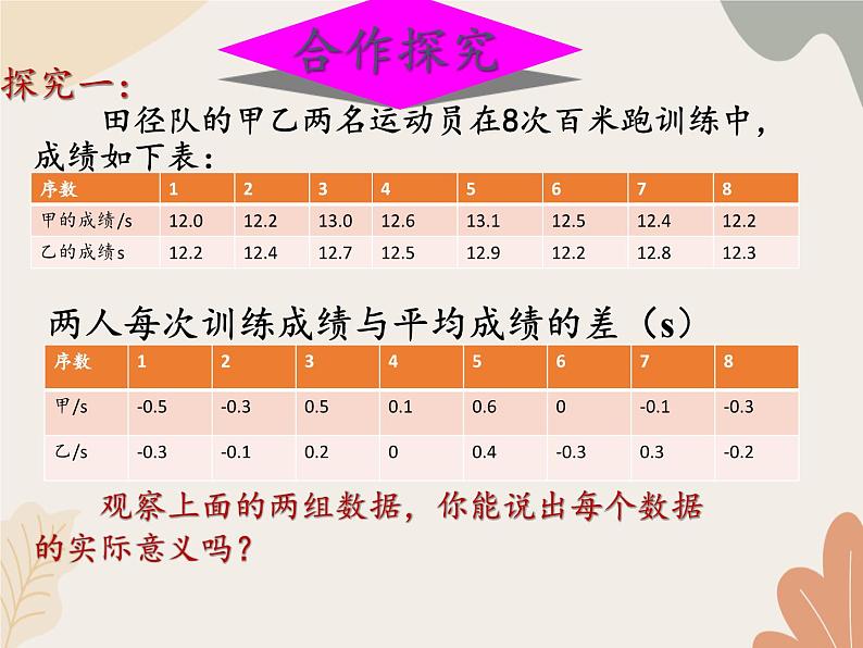 青岛版（六三制）数学八年级上册 4.5方差-第一课时_课件第5页