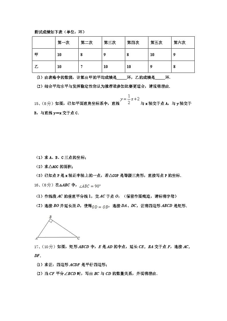 2024年福建省莆田中学山中学九年级数学第一学期开学质量检测模拟试题【含答案】03