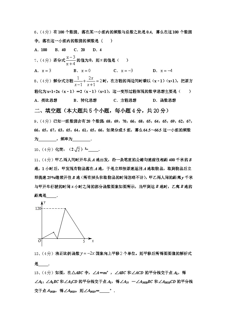 2024年福建省石狮市九上数学开学检测试题【含答案】02