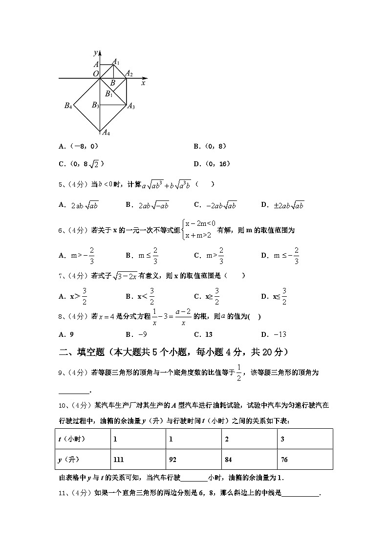 2024年广东省广州市越秀区数学九上开学学业水平测试试题【含答案】02