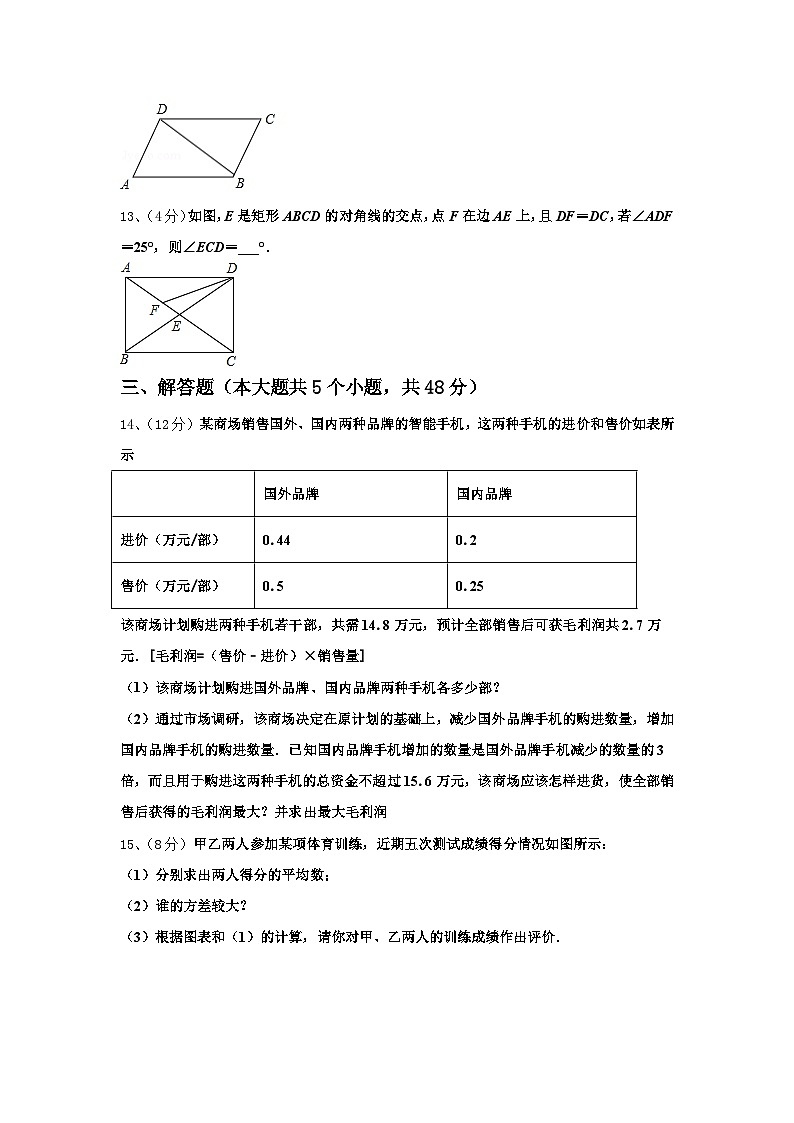 2024年广东省汕尾市名校数学九上开学综合测试试题【含答案】03