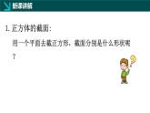 1.2从立体图形到平面图形（四）截一个几何体（同步课件）-2024-2025学年六年级数学上册同步精品课堂（鲁教版2024）