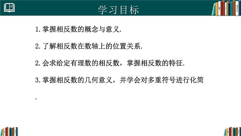 1.2.3相反数（同步课件）-2024-2025学年七年级数学上册同步精品课堂（人教版2024）第2页