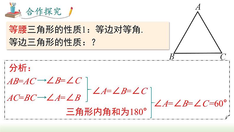 13.3.2 第1课时 等边三角形的性质和判定课件第7页