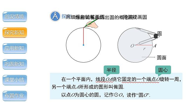 24.1.1《圆》数学人教版九年级上册教学课件第6页