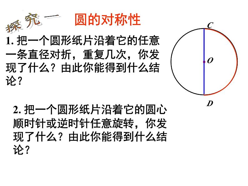 24.1.2 垂直于弦的直径(1) 人教版数学九年级上册课件第4页