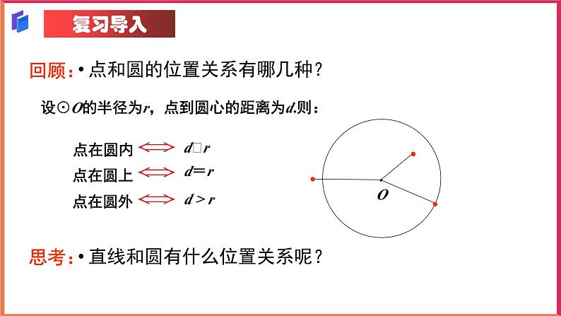 24.2.2 直线与圆的位置关系 人教版数学九年级上册课件102