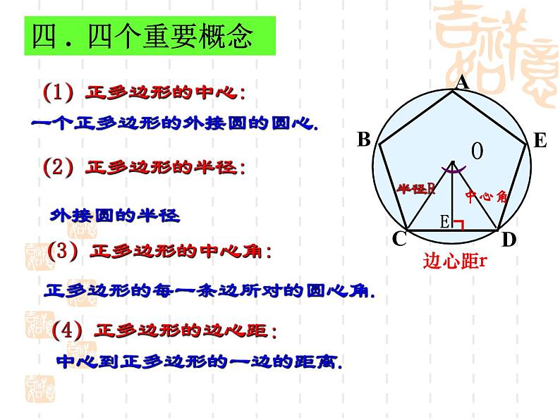 24.3 正多边形和圆 人教版数学九年级上册课件第7页