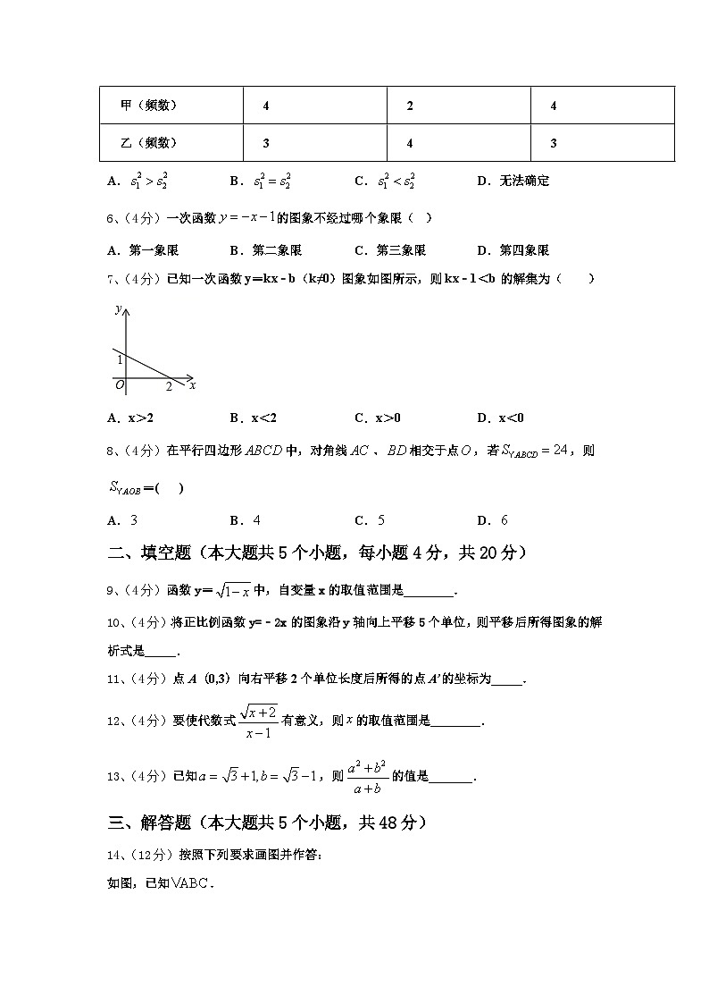 2024年海南省九年级数学第一学期开学质量跟踪监视模拟试题【含答案】02