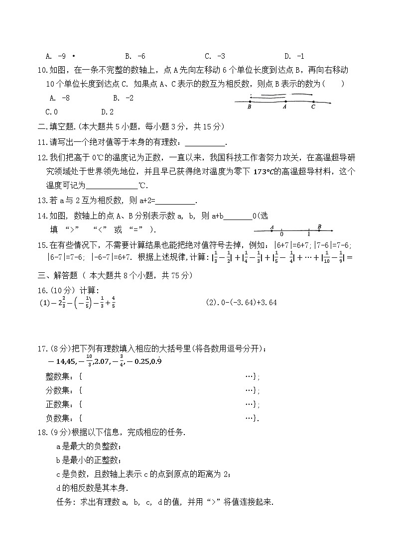七年级数学第2页