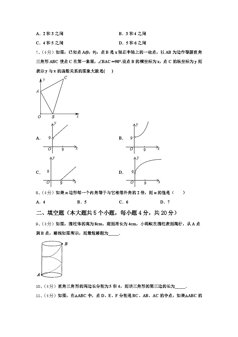 2024年黑龙江省齐齐哈尔市五县九上数学开学联考模拟试题【含答案】第2页