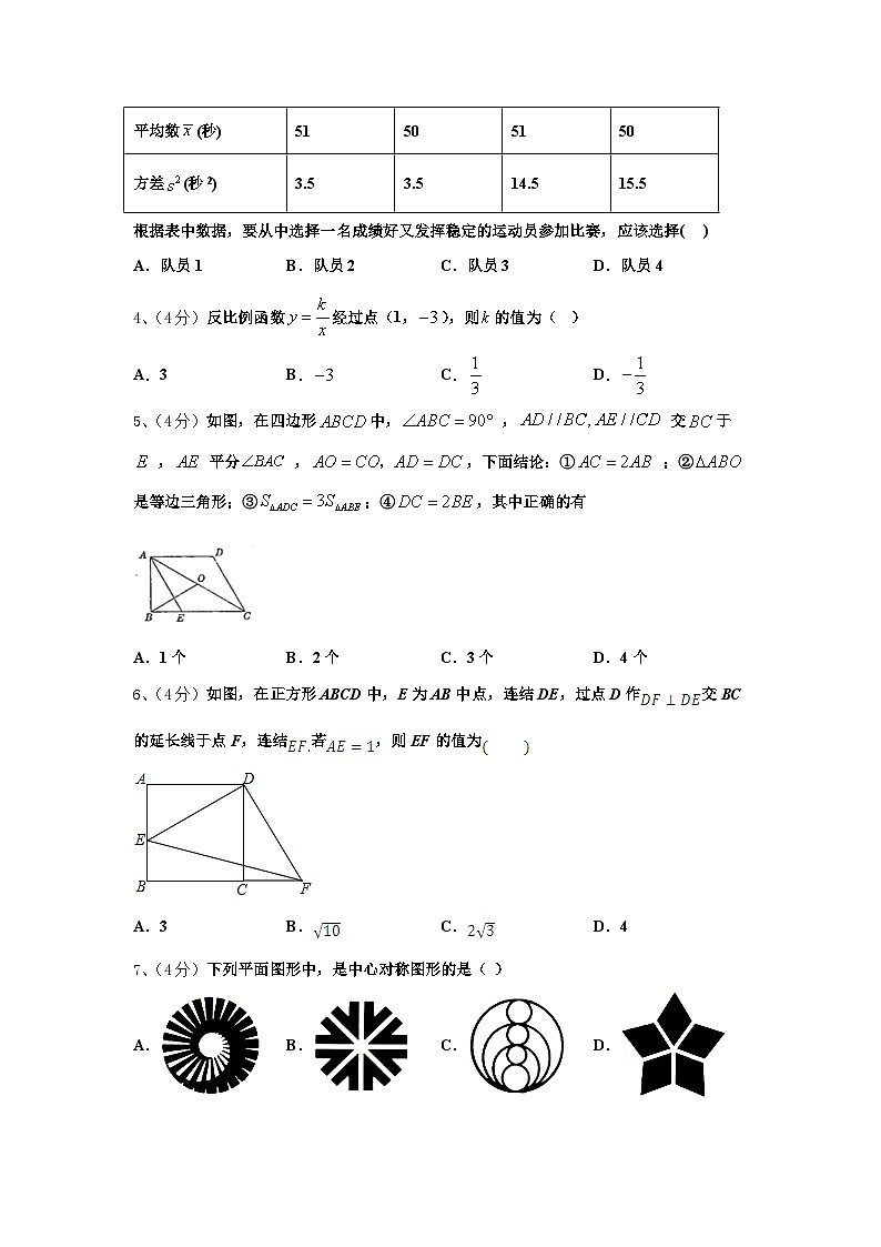 2024年湖北省武汉市洪山高级中学数学九上开学统考试题【含答案】第2页