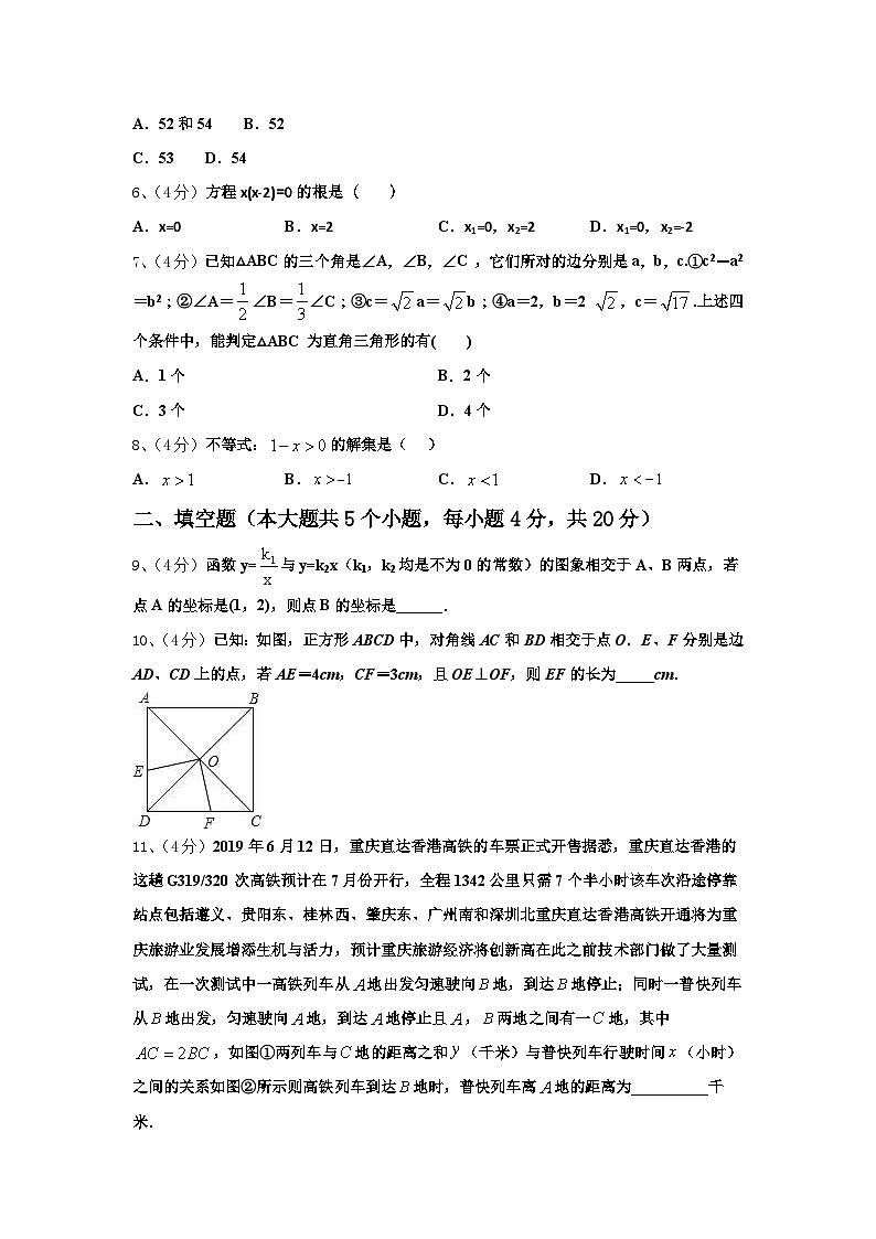 2024年湖南长沙长郡梅溪湖中学九上数学开学质量检测试题【含答案】第2页