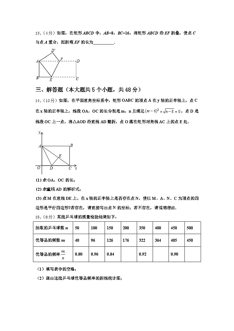 2024年吉林省松原市前郭尔罗斯蒙古族自治县数学九年级第一学期开学教学质量检测试题【含答案】第3页
