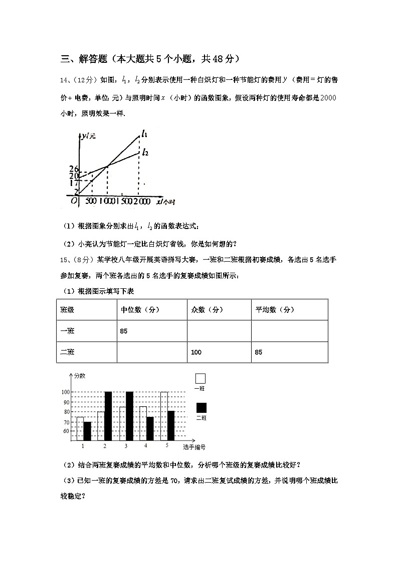 2024年吉林省通化市外国语学校九年级数学第一学期开学达标测试试题【含答案】第3页