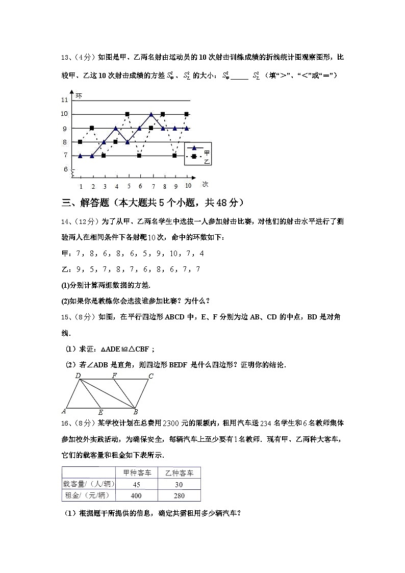 2024年江苏省江阴市澄东片数学九上开学调研模拟试题【含答案】第3页
