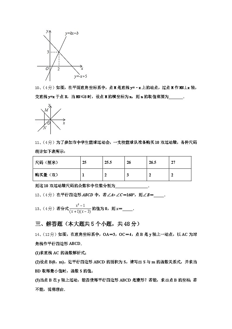 2024年江苏省南通市崇川区启秀中学数学九上开学统考试题【含答案】03