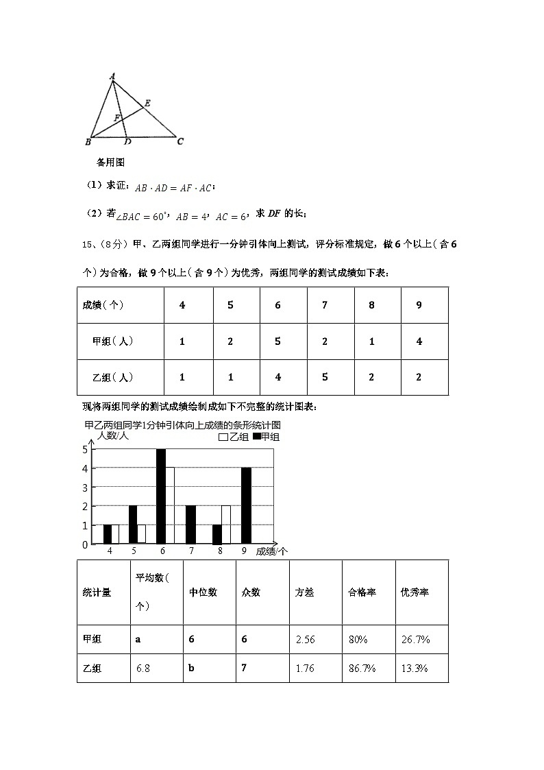 2024年江苏省镇江市东部教育集团九上数学开学调研试题【含答案】03