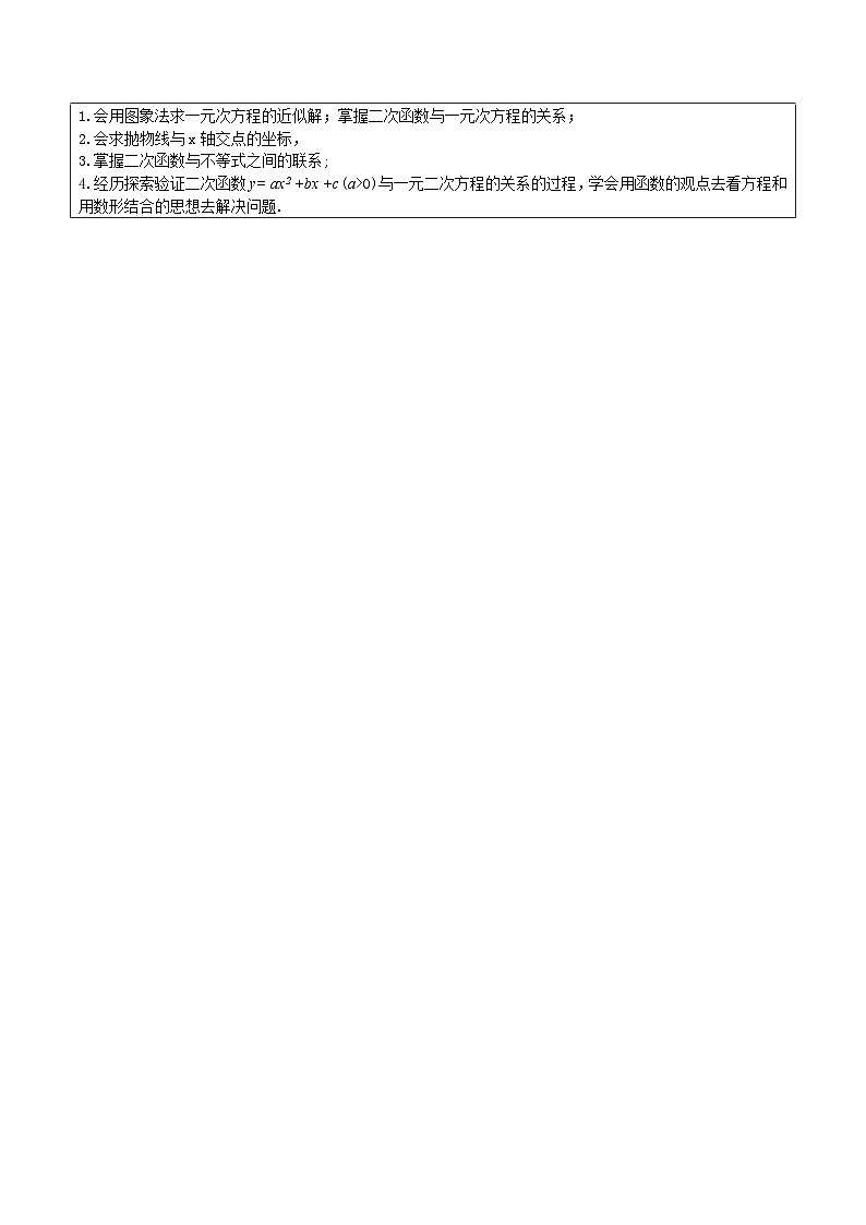 浙教版七年级数学上册同步精品讲义第5课二次函数与方程、不等式(学生版+解析)第2页