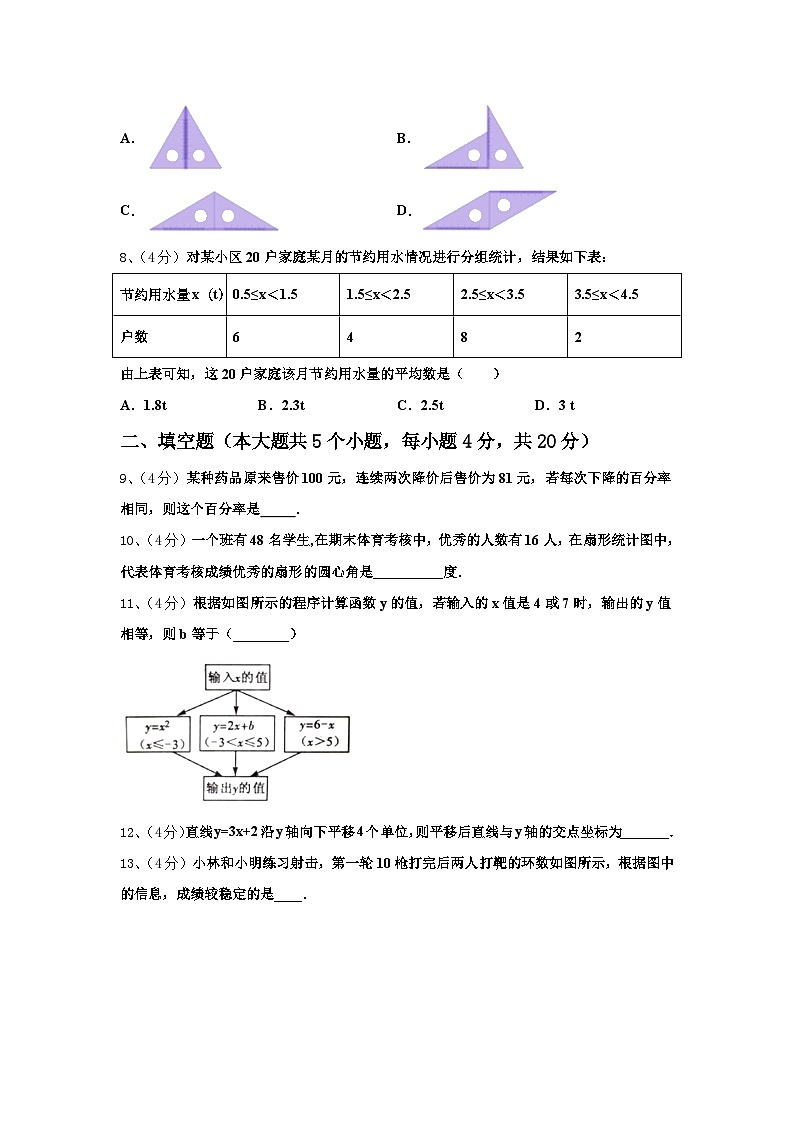 2024年内蒙古自治区满洲里市九上数学开学考试试题【含答案】02