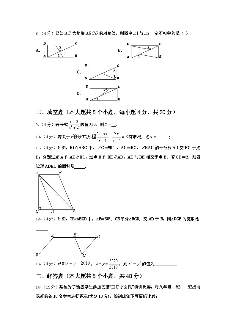 2024年山东菏泽定陶区数学九年级第一学期开学教学质量检测试题【含答案】第2页